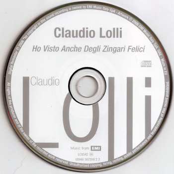 CD Claudio Lolli: Ho Visto Anche Degli Zingari Felici