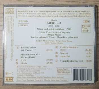 CD Claudio Merulo: Missa In Dominicis Diebus (1568)