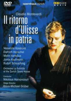 DVD Claudio Monteverdi: Il Ritorno D'ulisse In Patria