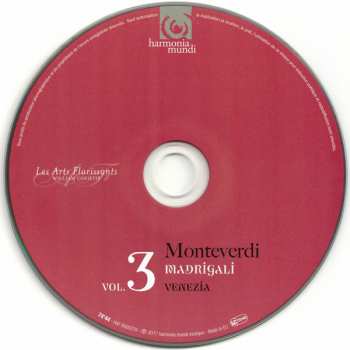 CD Claudio Monteverdi: Madrigali Vol. 3 | Venezia