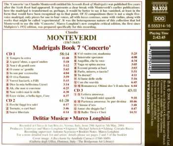 3CD Claudio Monteverdi: Madrigals Book 7 "Concerto"