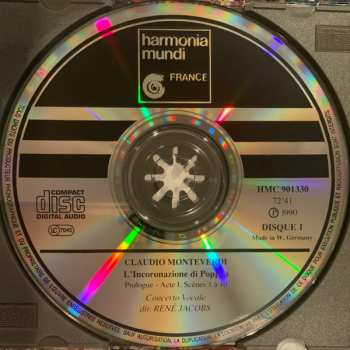 3CD Claudio Monteverdi: L'Incoronazione di Poppea