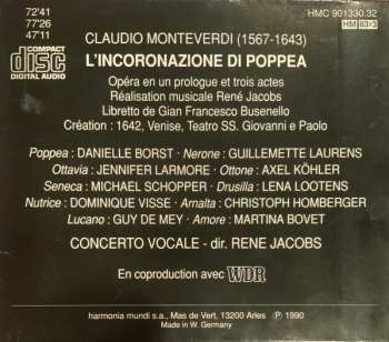 3CD Claudio Monteverdi: L'Incoronazione di Poppea