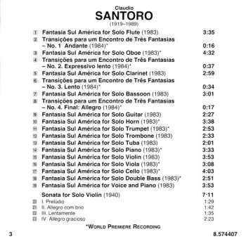 CD Orquestra Sinfônica Do Estado De São Paulo: Fantasias Sul América • Violin Sonata