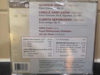 CD The Royal Philharmonic Orchestra: Henrique Oswald Piano Concerto Saint-Saens Piano Concero No.6 'Egyptian'