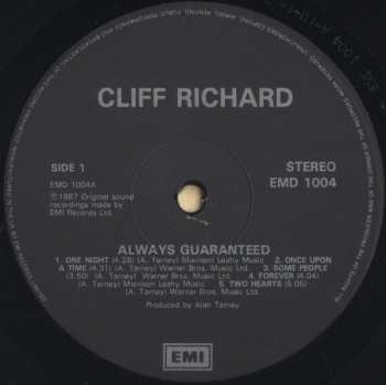 LP Cliff Richard: Always Guaranteed