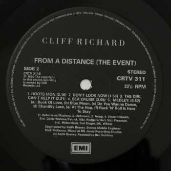 2LP Cliff Richard: From A Distance ***** The Event