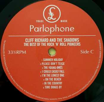 2LP Cliff Richard & The Shadows: The Best Of The Rock 'n' Roll Pioneers