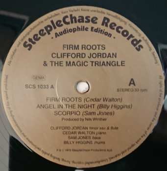 LP Clifford Jordan And The Magic Triangle: Firm Roots
