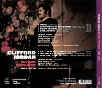 CD Clifford Jordan: Beyond Paradiso (1969-1970)