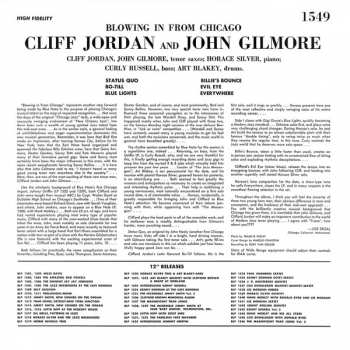 LP Clifford Jordan: Blowing In From Chicago LTD