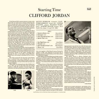 LP Clifford Jordan: Starting Time LTD
