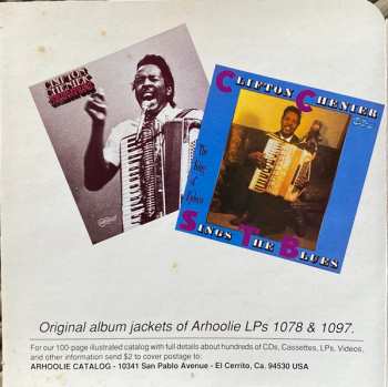 CD Clifton Chenier: Sings The Blues