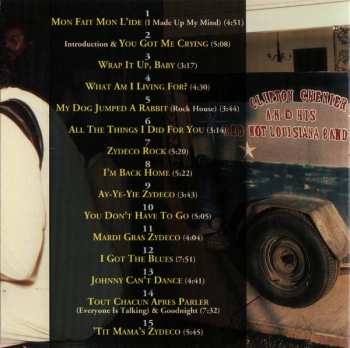 CD Clifton Chenier: Live! At Grant Street