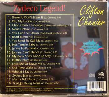 CD Clifton Chenier: Zydeco Legend