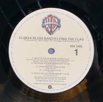 LP Climax Blues Band: Flying The Flag