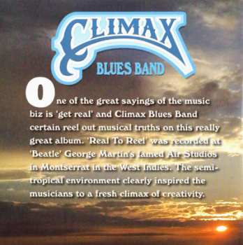 CD Climax Blues Band: Real To Reel