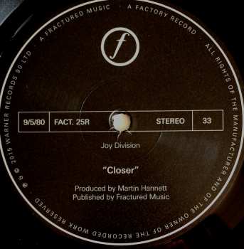 LP Joy Division: Closer