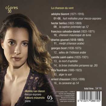 CD Clotilde Van Dieren: La Chanson Du Vert