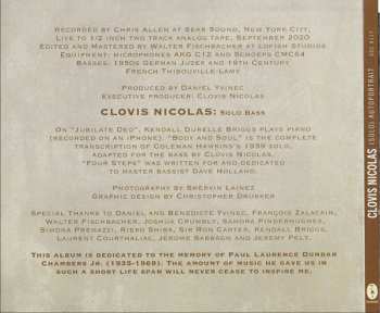CD Clovis Nicolas: Autoportrait (Solo)