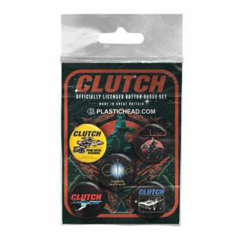 Merch Clutch: Set Badges Clutch Button Badge Set