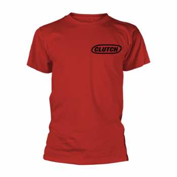 Merch Clutch: T-shirt Classic Logo Clutch (black/red)