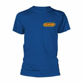 Merch Clutch: T-shirt Classic Logo Clutch (yellow/blue)