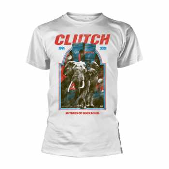 Merch Clutch: T-shirt Elephant (white)