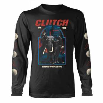 Merch Clutch: T-shirt Met Lange Mouwen Elephant (black)