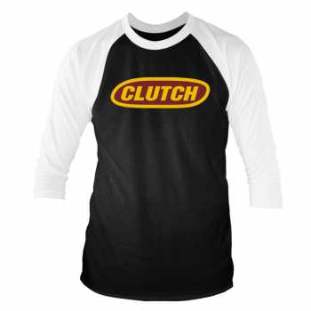 Merch Clutch: T-shirt S Tříčtvrtečním Rukávem Classic Logo Clutch (black/whte)