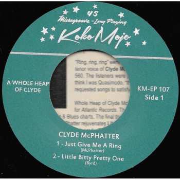SP Clyde McPhatter: A Whole Heap Of Clyde McPhatter LTD