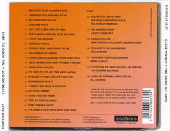 CD Clyde Moody: The Good Ol' Days