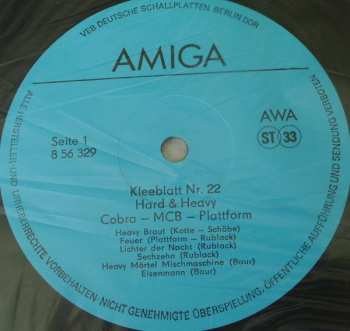 LP Cobra: Kleeblatt № 22 - Hard & Heavy