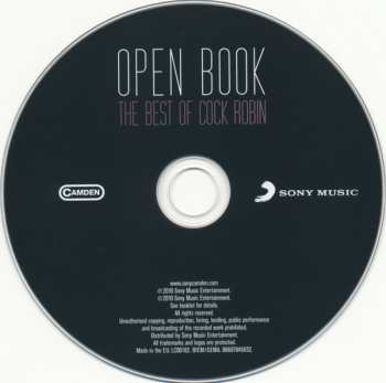 CD Cock Robin: Open Book (The Best Of Cock Robin)