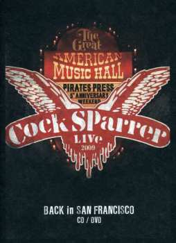 CD/DVD Cock Sparrer: Live - Back In San Francisco 2009