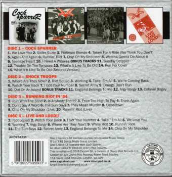 4CD/Doos Cock Sparrer: The Albums 1978-87