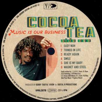 LP Cocoa Tea: Music Is Our Business