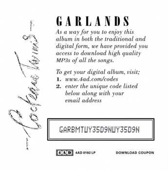 LP Cocteau Twins: Garlands