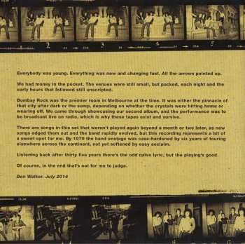 CD Cold Chisel: The Live Tapes - Vol 2