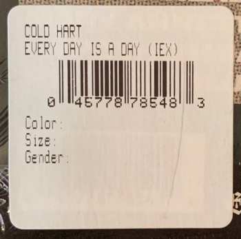 LP Cold Hart: Every Day Is A Day CLR | LTD