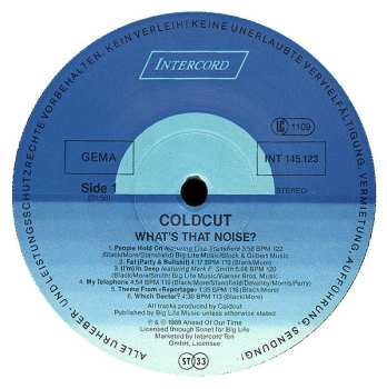 LP Coldcut: What's That Noise?