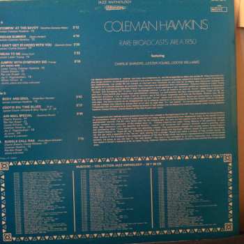 LP Coleman Hawkins: Rare Broadcasts Area 1950