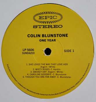 2LP Colin Blunstone: One Year DLX | LTD