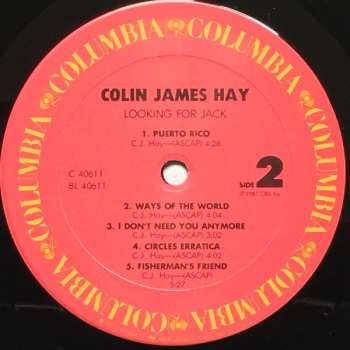 LP Colin Hay: Looking For Jack