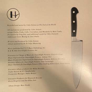 LP Colin Stetson: The Menu (Original Motion Picture Soundtrack) CLR | DLX