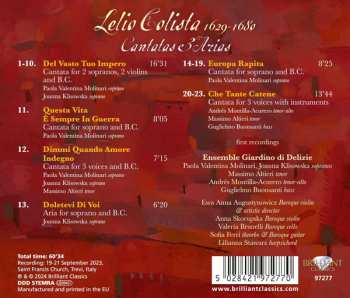 CD Lelio Colista: Cantatas & Arias