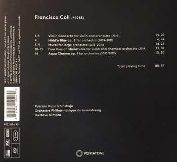 SACD Patricia Kopatchinskaja: Violin Concerto - Hidd'n Blue - Mural - Four Iberian Miniatures - Aqua Cinerea
