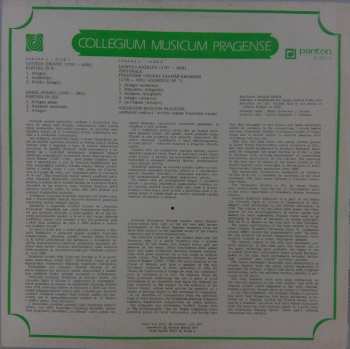 LP Collegium Musicum Pragense: Parthia In B / Partita In Dis / Pastorale / Harmonie Op. 71