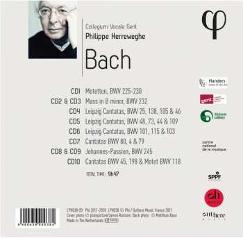 10CD/Doos Johann Sebastian Bach: Bach