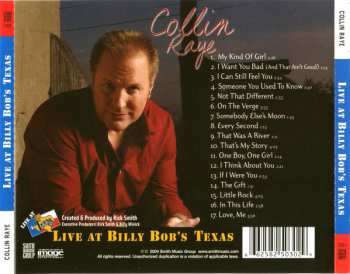 CD Collin Raye: Live At Billy Bob's Texas